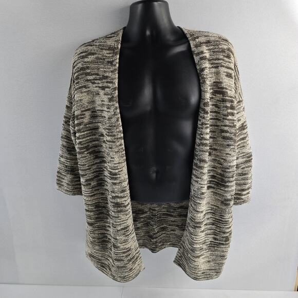 NWT Pure Jill Women’s‎ Open Front Cardigan Sweater XS Shale Cream 6761 - Picture 1 of 9